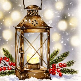 Christmas Lantern, Kris Peterson  2025-2026