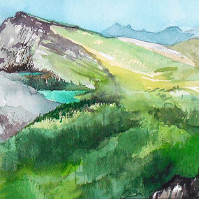 Watercolor – Mountains, Joanna Coke 2025-2026