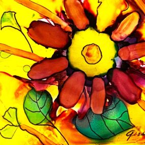 Greeting Cards with Alcohol Inks, Dawn Geradot  2025-2026