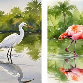 Two Iconic Florida Birds, Kris Peterson  2025-2026