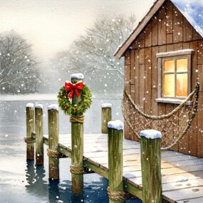 Christmas Class – Dock with Wreath, Kris Peterson 2025-2026