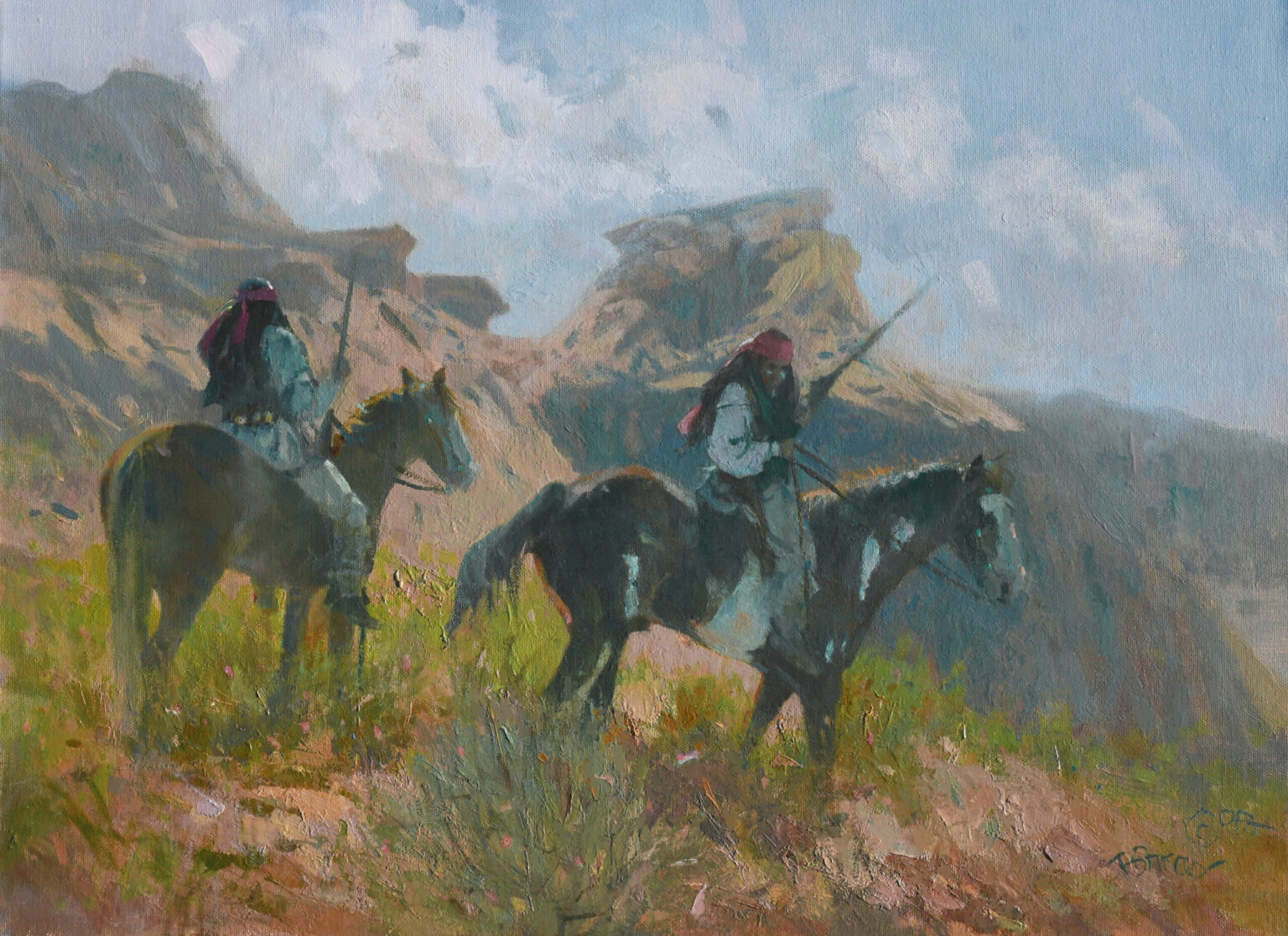 Bonnie Conrad OPA, Chinle Scouts