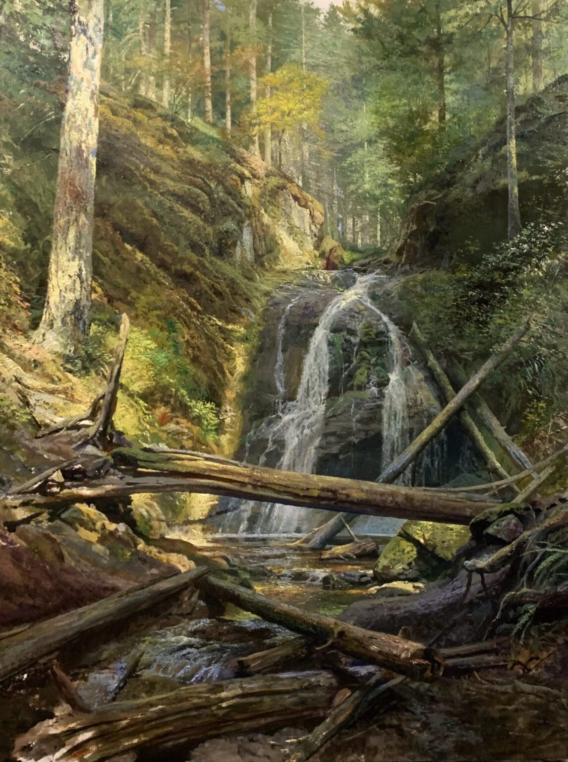 Mark Flickinger, Sunlight On The Cascade