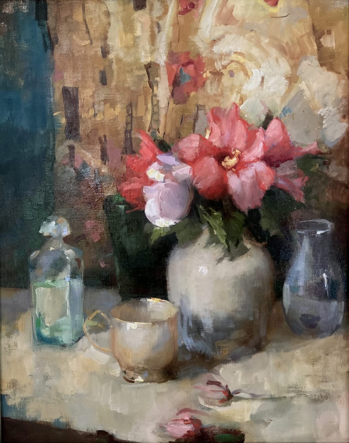 Katherine Galbraith, Still Life With Klimt Scarf