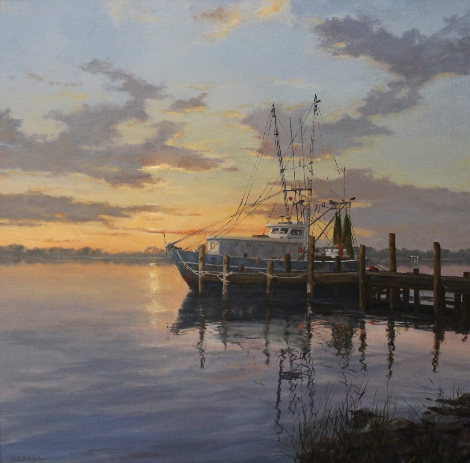 Paula Holtzclaw OPA, Sitting By The Dock