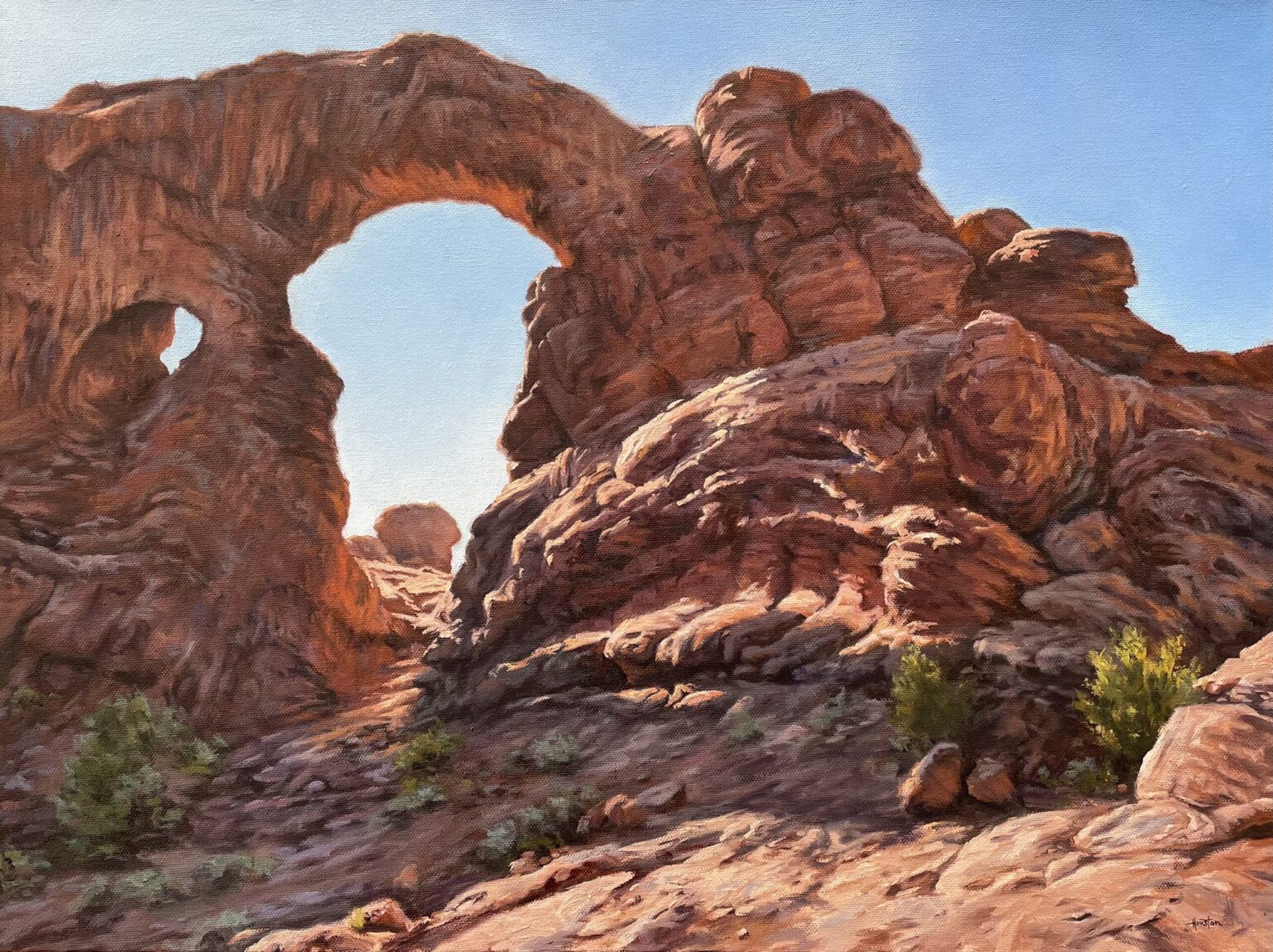 William Houston, Turret Arch