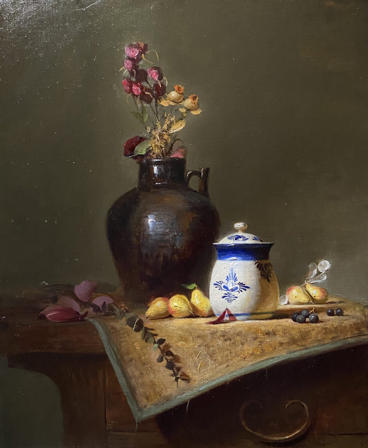 Joseph Iantorno OPA, Seckel Pears And Dried Roses