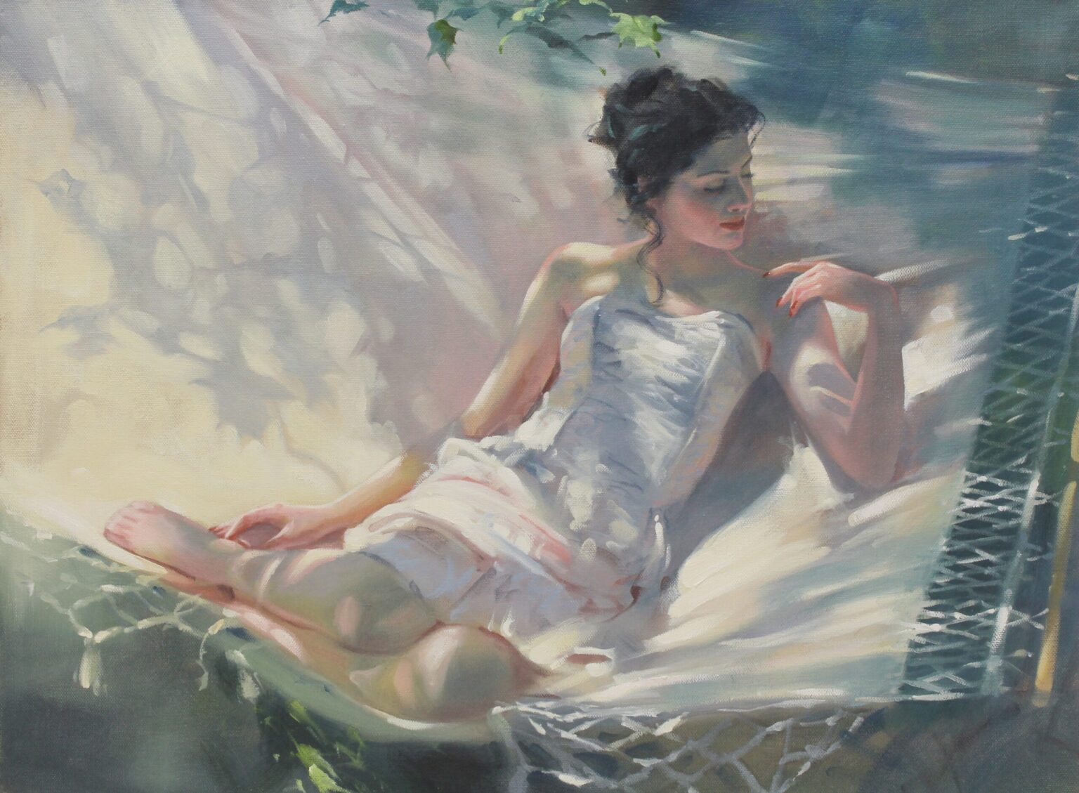 Richard Johnson, The Hammock In Summer