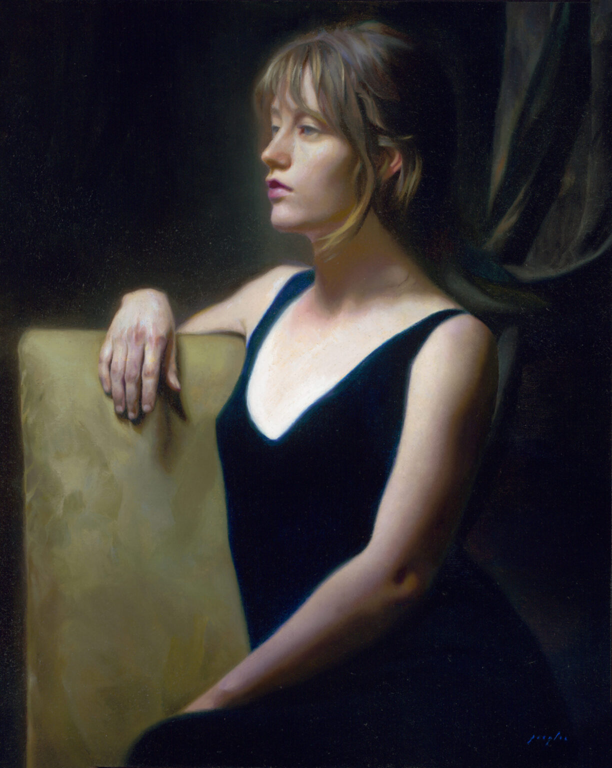 Jong Lee, Portrait d&#039;une Femme