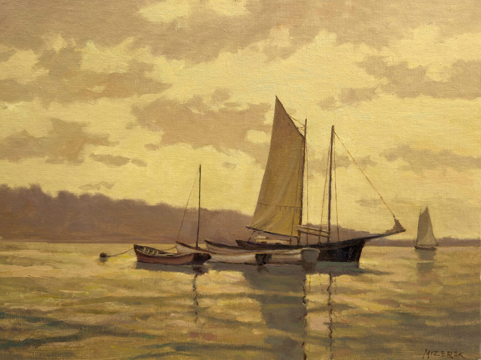 Leonard Mizerek OPA, Peaceful Morning