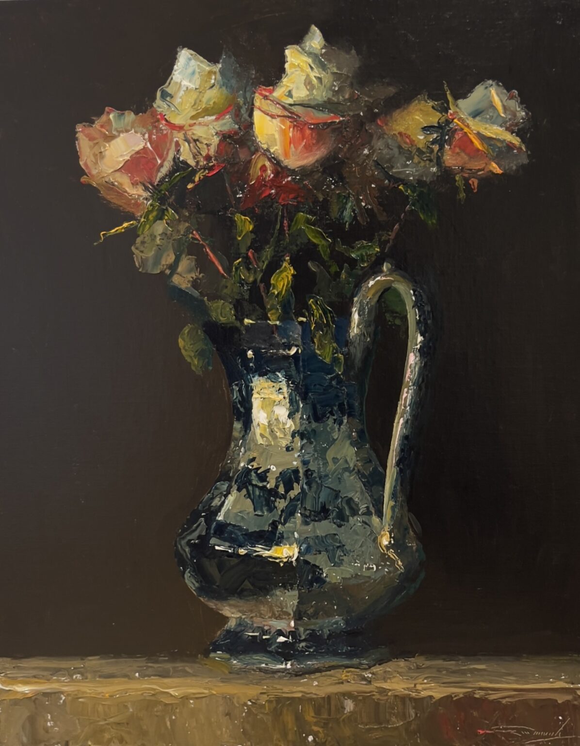 C.W. Mundy OPAM, Flow Blue &amp; Roses