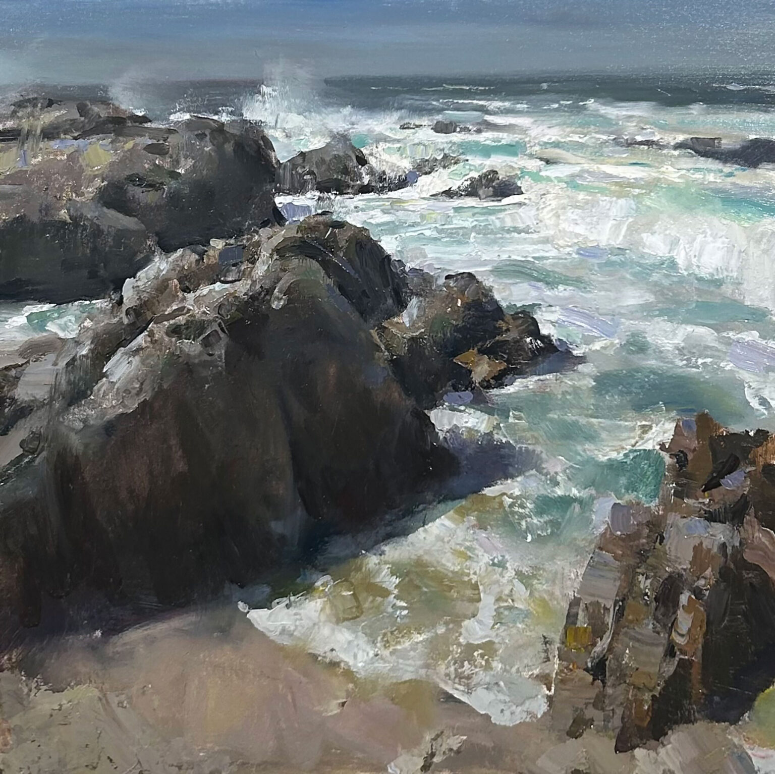 Tad Retz, The Asilomar Coast