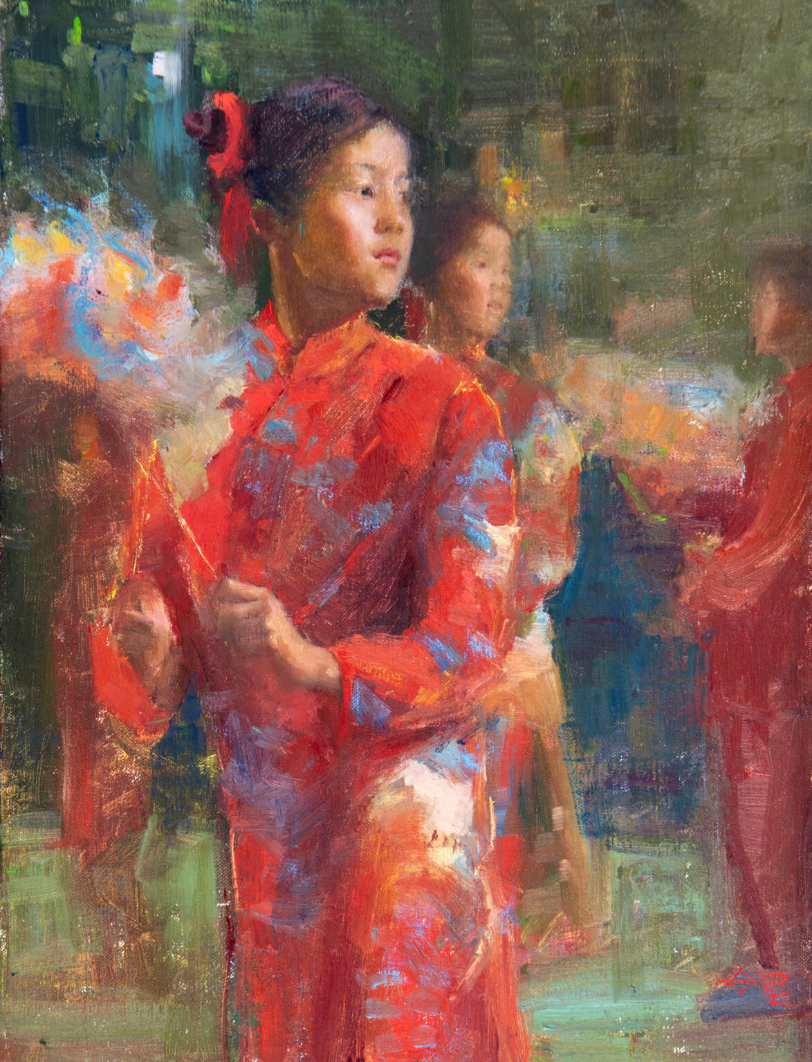 Ni Zhu OPA, Girl With Paper Dragon